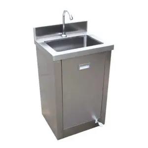 페달형 개수대 스텐 세정대 싱크대 실험실 연구실 절수 세면대