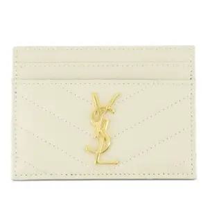 쉐브론 스티칭 YSL 모노그램 카드지갑 423291 BOW019207