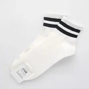 남자 투라인 패션양말 흰검 3켤레 양말 패션