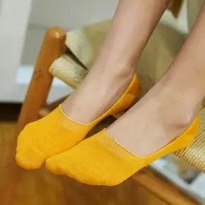 덧신 머스터드 슬림핏 페이스 삭스 여성용 5켤레