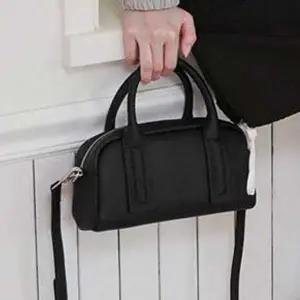 데일리 미니 보스턴백 소가죽 미니 토트 크로스백