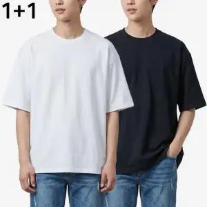 [아이에스이랩]1 1 여름 냉감 오버핏 스판 절개 쿨 티셔츠 I2TS088