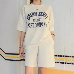 [나크21] (55~88) 반팔 맨투맨+숏팬츠 세트 DM22-O-69