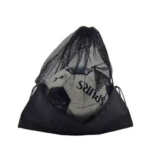 메쉬 공주머니 볼가방