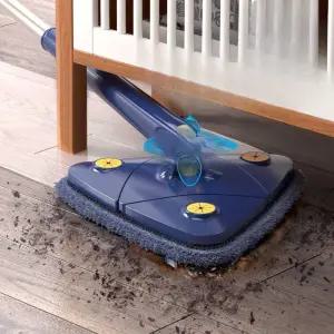 감각 대걸레 밀대걸레 바닥 청소 밀대 벽 회전 삼각대 고급