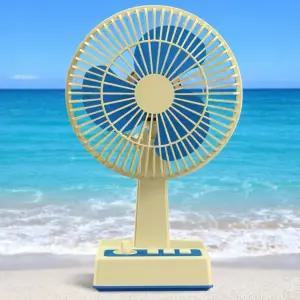 엑스트라 블루스톰 F20 레트로 무선 탁상용 미니 선풍기 무소음 저소음 BLDC모터 USB 충전 미니 가정용 스탠드 회전형 벽걸이겸용 사무실 소형 옛날 빈티지 감성 냉각 혼카