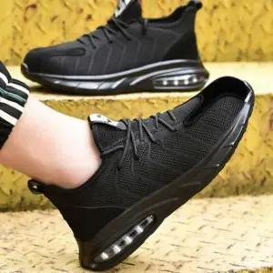 여름용 경량 발편한 메쉬 작업화 에어쿠션초