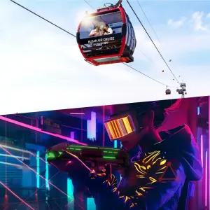 [바다가는달 30%할인] 송도해상케이블카+레이저아레나PKG (5/1~5/31)