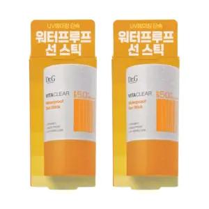 닥터지 비타 클리어 워터프루프 선 스틱 SPF50+ PA++++ (21g) 2개