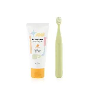 [체험팩] 한정수량 블랑키즐 애플망고향 치약 1EA+1단계 칫솔 1p
