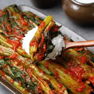 전라도 여수 돌산 갓김치 2kg 3kg 전재료 국내산