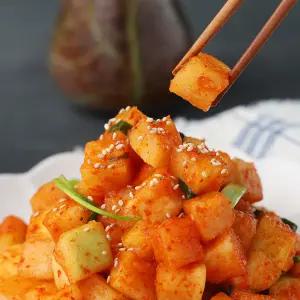 전라도 깍두기 1kg 2kg 전재료 국내산