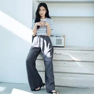 [미리주문10 ]셀렙샵 에디션 26SS 밴딩 스트링 와이드 찰랑 데님 2종