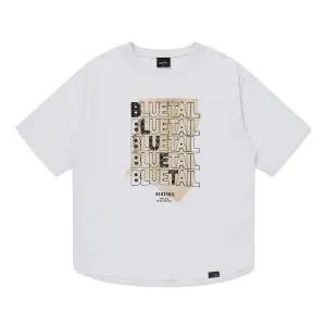 블루테일 AZG7TS03WT 절개 화이트 반팔 티셔츠 901150