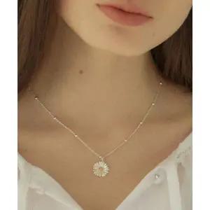 매장정품 OURHOPE 데이지 체인 네크리스 - 실버