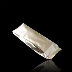 골드 M형 알루미늄 커피봉투 9X25cm 폭5cm 100P TkM9+3nGz