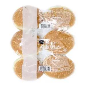 수제버거 (오티삼립)냉동 고소한 번스 6입 6봉(총 36입) 4호