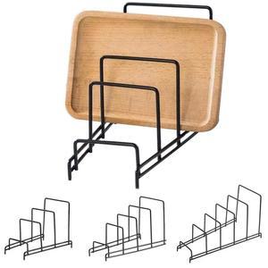 철 아트 랙 선반 멀티 레이어 공간 절약 주최자 냄비 뚜껑 플레이트 커팅 보드 스탠드 홀더 주방 홈 장식 보관