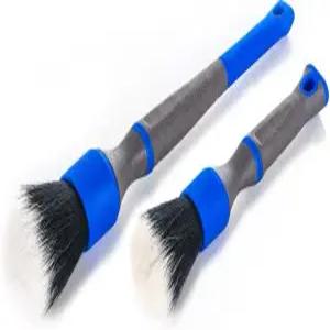 디테일 팩토리 트라이그립 초소프트 브러시 세트 외부 내부 패널 엠블럼 배지 게이지 인포테인먼트 화면을