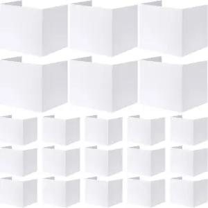 Zehao 24개 학생 책상용 개인정보 보호 보드 밝은 색상의 교실 칸막이 삼중 접이식 테이블 패널 폴더 학교