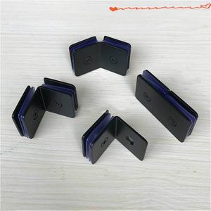 304 스테인레스 스틸 유리 파티션 코드 벽 90 도 단면 욕실 고정 클램프 SJ1365