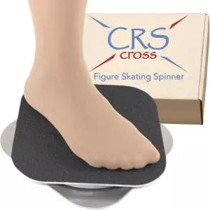 CRS 크로스 피겨 스케이팅 스피너. 스 스케이터 체조 댄스 발레를 위한 오프 스피닝 트레이닝 보조 도구.