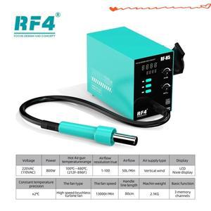 RF4 열풍기 800W BGA 리워크 솔더 스테이션 디지털 디스플레이 지능형 PCB 칩 용접 수리