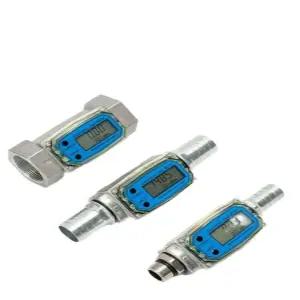 가솔린 유량 계량기 터빈 액체 연료 카운터 게이지