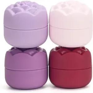 화장품 세면도구용 Mabnuby 여행용 용기 0.88온스 4팩 작은 실리콘 리필 미니 병 뚜껑 핸드크림 크림 헤어