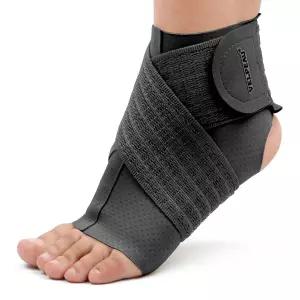 조절 가능한 스트랩이 있는 벨포 발 및 발목 지지대 압박 슬리브 발바닥 근막염 아킬레스건염 스포츠 붕대