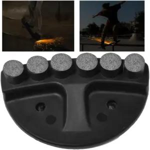 크릭살리스 스케이트보드 스파크 플레이트 풋 압력 슬라이더스케이트보드 마찰 도구