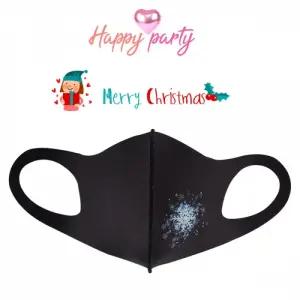 해피파티 크리스마스 패션 마스크 눈꽃 (M)