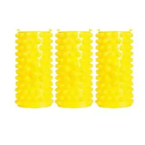 옐로우 조립식 발지압매트 발건강 3개입 지압매트