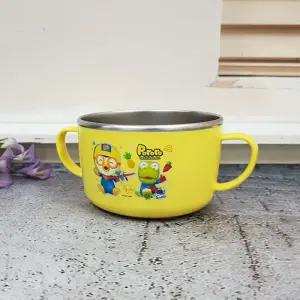 양수볼 논슬립 뽀로로 투명뚜껑 스텐 스텐양수볼 대