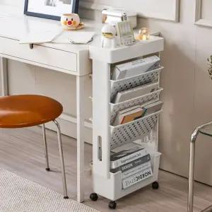 이동식 북트롤리 책꽂이 바퀴 북앨범 바퀴달린책꽂이 트롤리책장