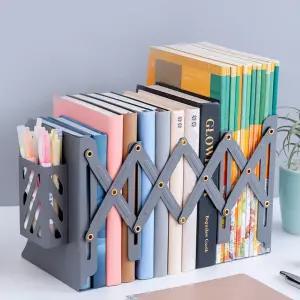 책고정 벽 책꽂이 선반 휴대용 소형 문구용품 철제책꽂이 접이식책꽂이