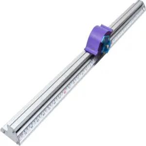 듀얼 측정 눈금자가 있는 Teinfice 27 1/2인치 수동 종이 커터 폼 보드용 슬라이딩 트리머 사진 PVC 필름