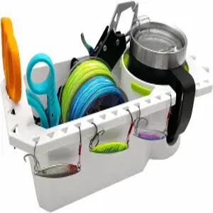 고무 탭이 있는 고코저 보트 컵 홀더 범용 보관 정리함 2가지 방법 설치 드릴 또는