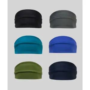 MUSINSA STANDARD SPORTS [2팩] 와이드 스포츠 헤드밴드 (6color) 109476