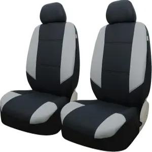 챔플러스 카시트 커버 엑스트라 두꺼운 폼 패딩 통기성 메시 2 프론트 버킷 시트 유니버설 핏 자동차 세단