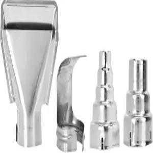 와트리스 베이이 히트 건 노즐 키트 4PCS 핫 에어 부착물 스테인리스 스틸 리플렉터 납땜 스테이션 도구