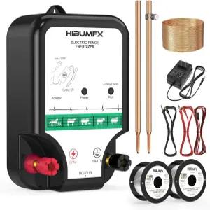 개 가축 및 야생 동물 침입 방지를 위한 울타리 충전기 전기 에너자이저 시스템
