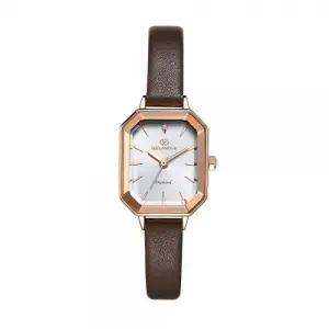 디유아모르 다이아몬드 손목시계 가죽시계 쿠오레 DAW7102L-DBR