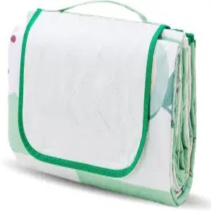 드림드웰 피크닉 담요 야외 방수 샌드프루프 휴대용 접이식 78×78인치 비치 매트 봄 여름 캠핑용 파크