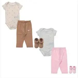 나이키 [(6-12M)]나이키와플바디수트세트3PK(베이비)