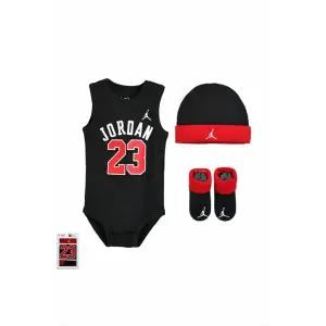 (6-12M) 나이키 조던23 저지 바디수트 세트 (베이비)(N253UU808P-BK)