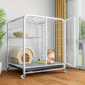 토끼 펜스 하우스 실내 철제 철장 사육장 케이지