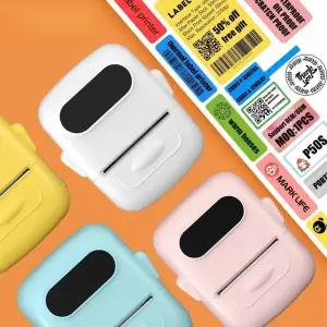 휴대용 열 라벨 프린터 가정 슈퍼마켓 보석 및 산업 용지에 P50