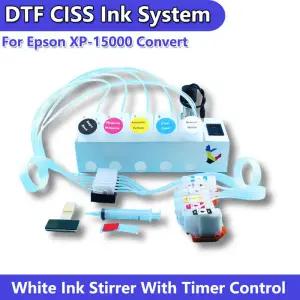 XP5000 DTF CISS 잉크 공급 시스템 엡손 변환 키트용 흰색 스트리어