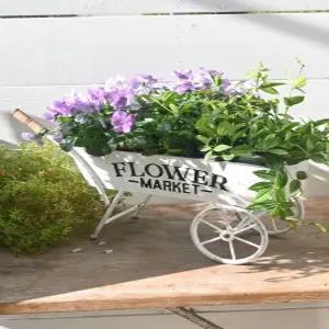 정원 팻말 화분 야외 데코 조경 플랜터 장식 가든 철제